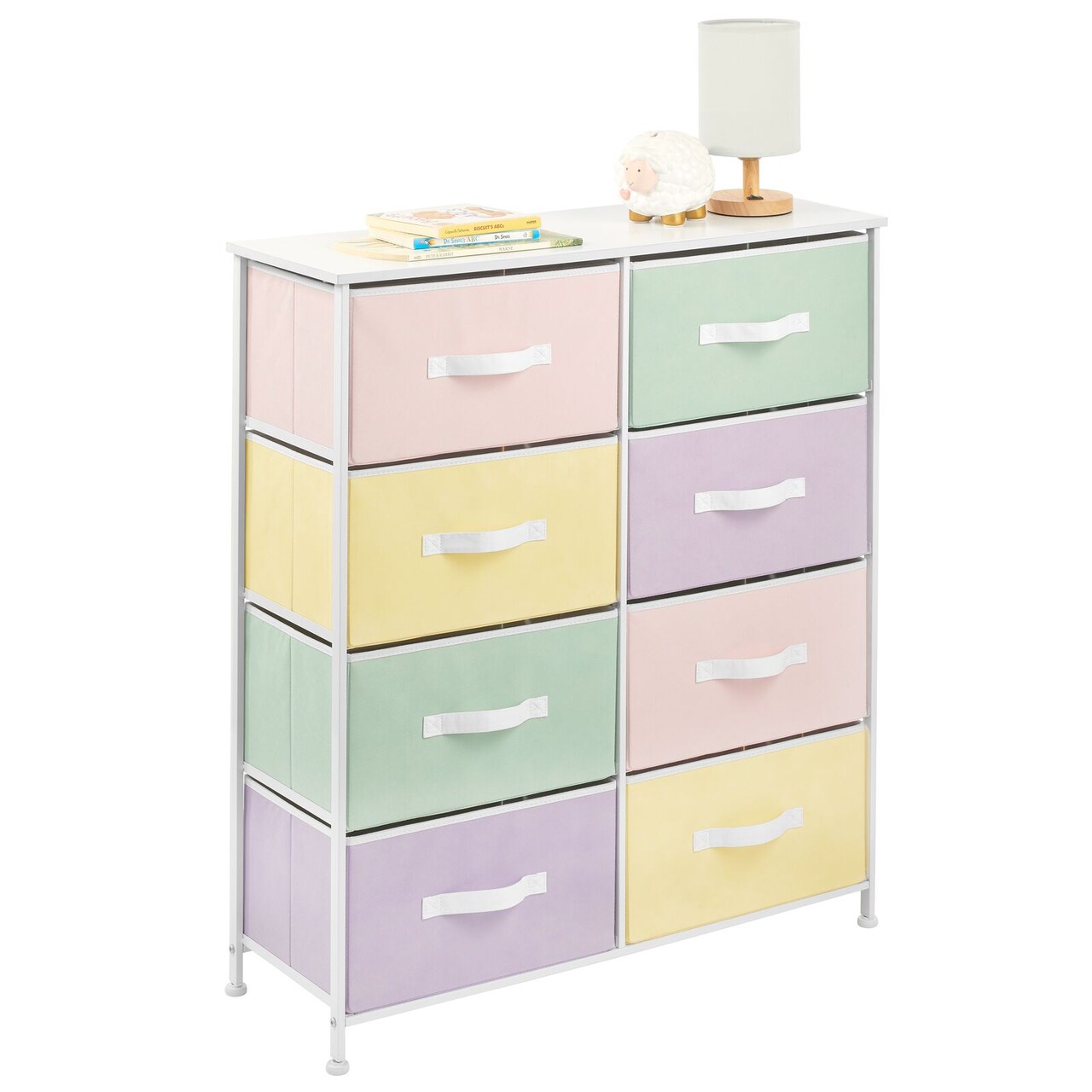 mDesign Vertical Dresser Storage Tower with 8 Drawers Michaels